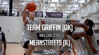 Team Griffin OK v MeanStreets IL  Nike EYBL 3  2023 17u [upl. by Esilahc]