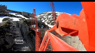 Montage von zwei WOLFF 1250 B für Staumauerprojekt in der Schweiz [upl. by Ibor]