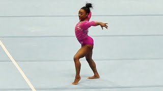 Simone Biless NEW Taylor Swift Floor  The Triple Double is back 🔥 14800 Floor  US Core Classics [upl. by Nnanerak]