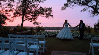 Marthas Vineyard  Hues of Pink  Jamie and Brian Wedding trailer [upl. by Ihana]