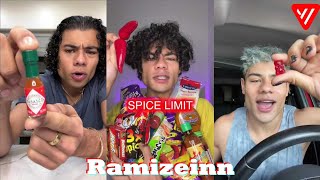 1 Hour Ramizeinn TikTok Videos 2022  Best of Ramizeinn TikToks Eating Spicy Food [upl. by Manno]