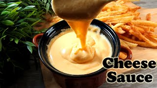 Cheese Sauce  Cheddar Cheese Sauce  EASY HOMEMADE CHEESE SAUCE RECIPE [upl. by Vernice]