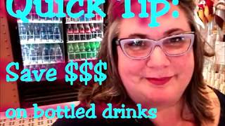 Quick Tip Save Money on Bottled Drinks at Walt Disney World [upl. by Perloff]