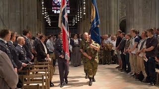 Veteranmarkering i Nidarosdomen lørdag 8 mai 2021 [upl. by Dweck]