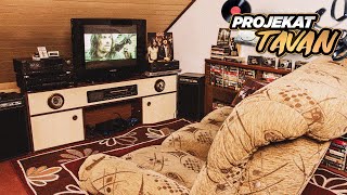 RENOVIRAO SAM POTRKOVLJE I NAPRAVIO RETRO SOBU PROJEKAT TAVAN [upl. by Eiramesor]