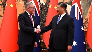 Anthony Albanese is ‘effusive’ around Xi Jinping [upl. by Soiritos857]