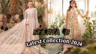 Maria b luxury and M print latest 2024 collection viral fashion [upl. by Ramyaj372]