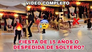 VIDEO COMPLETO DE LA QUINCEAÑERA VANESSA BAILE SORPRESA A SUS PADRES 🚨🔥 [upl. by Cirde]