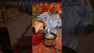 Crockpot beef amp noodles crockpotrecipes easyrecipe camping crockpot fall [upl. by Abla458]