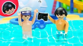 Der Badehosendiebstahl Playmobil Polizei Film  KARLCHEN KNACK 206 [upl. by Errick179]