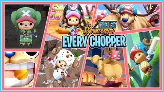 EVERY Chopper Gameplay  ONE PIECE Bounty Rush [upl. by Ayal9]