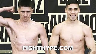 PATRICK TEIXEIRA VS BRIAN CASTANO WEIGHIN amp FINAL FACE OFF [upl. by Animrac]