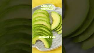 recetas ensalada de aguacate y naranja [upl. by Higbee]