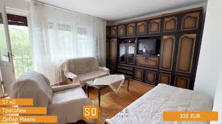 Bez provizija se izdava stan vo Debar Maalo Apartment for rent in Debar Maalo Skopje [upl. by Natsrik813]