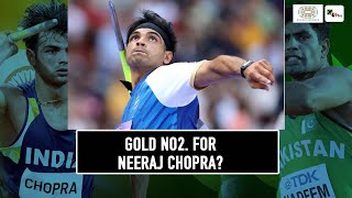 Neeraj Chopra through to Javelin final with his first massive 8934m throw  Paris Olympics 2024 [upl. by Llehsam397]