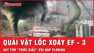 Bão Milton kèm quái vật lốc xoáy EF  3 sát thủ “thức giấc” vùi dập bang Florida  Thời sự [upl. by Ferd881]