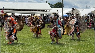 Grand Entry at the 2024 Nanticoke Lenni Lenape Pow Wow [upl. by Napas]