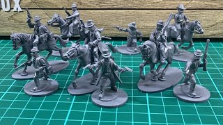 Building more Mounted Gunfighters for Dead Man’s Hand using bits from the General Purpose Wagon box [upl. by Anayi]