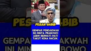 Pesan Habib Mujdhor ke Prabowo [upl. by Suoicul]