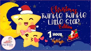 Twinkle Twinkle Little Star Original Christmas Edition  SingALong Nursery Rhyme  Lullaby Song [upl. by Ademordna]