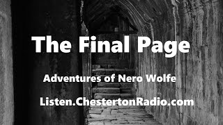 The Final Page  Adventures of Nero Wolfe [upl. by Smiley]