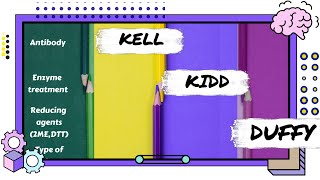 Comparison between Minor blood groups KELLKIDDDUFFY bloodgroup transfusion biochemistry [upl. by Akirdnwahs]