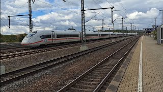 Schnellfahrstrecke StuttgartMannheim bei Vaihingen Enz am 05102024 [upl. by Itsim408]