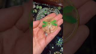 Uranium Glass Jewelry Collection Tour [upl. by Nydroj826]