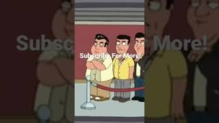 Family Guy Cutting the line in front of Italians 😂😂￼ familyguy shorts funny subscribe [upl. by Arrais630]