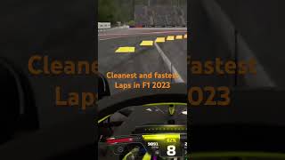 Cleanest and fastest Laps In F1 2023 [upl. by Gipps]