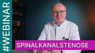 Spinalkanalstenose – vom Symptom zur Therapie  Webinar der Asklepios Klinik Altona [upl. by Eibot]