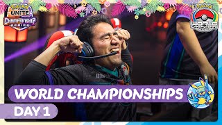 2024 World Championships Day 1  Pokémon UNITE Championship Series [upl. by Anifad257]