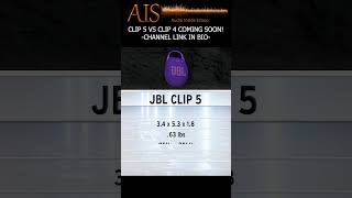 JBL Clip 4 VS Clip 5 side by side [upl. by Notsnarc]