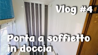 Vlog 4 Porta a soffietto nella doccia del camper [upl. by Anot]