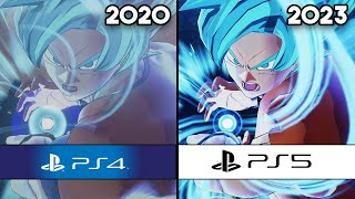 Dragon Ball Z Kakarot PS4 Vs PS5 Next Gen  Graphics Loading FPS Comparison Gameplay 4K 60FPS [upl. by Annagroeg989]