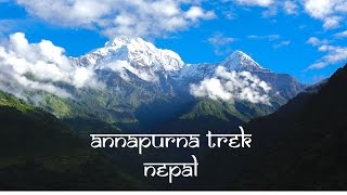 Annapurna Trek  Nepal [upl. by Htirehc]