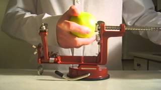 Apple Slinky How to just Peel [upl. by Keelia383]