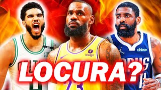 EL PLAN POLÉMICO DE LAKERS IRVING Y DONCIC HACEN HISTORIA [upl. by Akcira962]