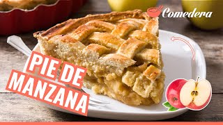 Cómo hacer PIE DE MANZANA receta fácil  Comedera [upl. by Neeven9]