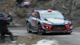 WRC Rally Monte Carlo 2018 Day 2  Show Max Attack amp Pit Stop HD [upl. by Dnalrag]