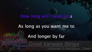 How Long Will I Love You  Ellie Goulding Lyrics karaoke  goodkaraokesongscom [upl. by Anehc]