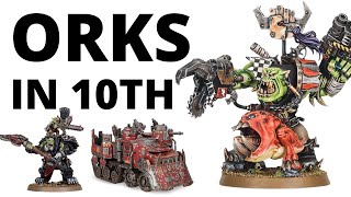 Orks in Warhammer 40K 10th Edition  Full Index Rules Datasheets and Launch Detachment [upl. by Tullus107]