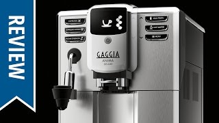 Review Gaggia Anima Deluxe Espresso Machine [upl. by Ailenroc]