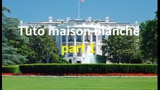 tuto maison blanche minecraft part 1 [upl. by Yrogerg]