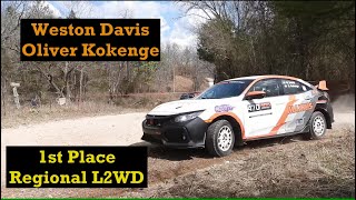 Weston Davis amp Oliver Kokenge 2024 Rally in the 100 Acre Wood [upl. by Araic]