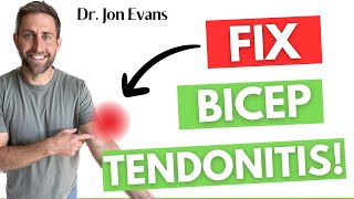 INSTANT Relief From Bicep Tendonitis Top 7 Exercises That WORK [upl. by Joellen]