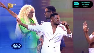 Thabo performs ‘Islungu’ – Idols SA  S19  Ep 18  Mzansi Magic [upl. by Deeas]