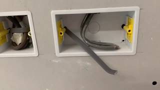 Installing dry lining boxes [upl. by Eilzel]