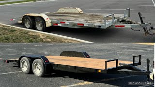 Easy Money Flipping Trailers 20ft Car Hauler [upl. by Mayhs]