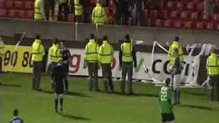 Linfield vs Glentoran Riot Boxing Day  Glens Scum [upl. by Eissahc]